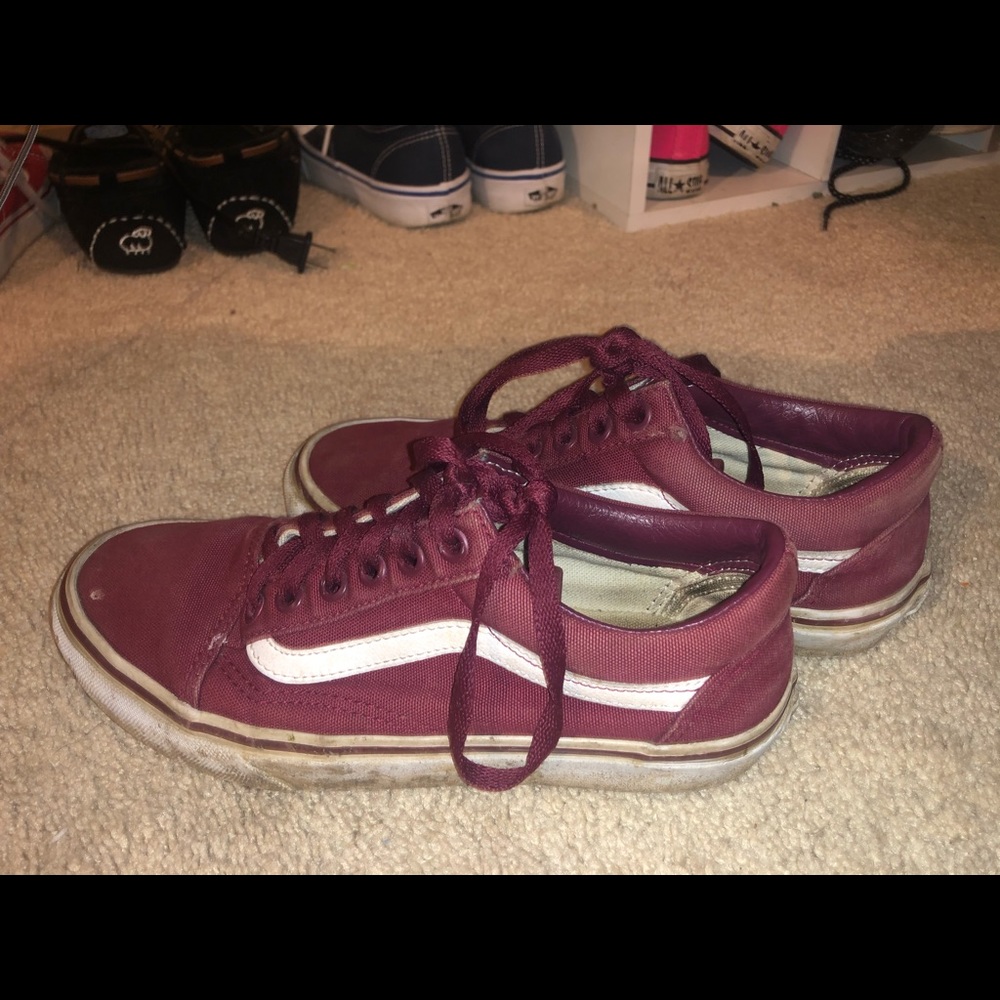 Maroon Vans - Picture 3 of 4